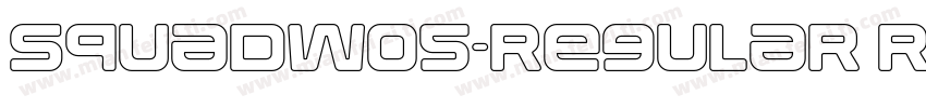 SquadW05-Regular Reg字体转换